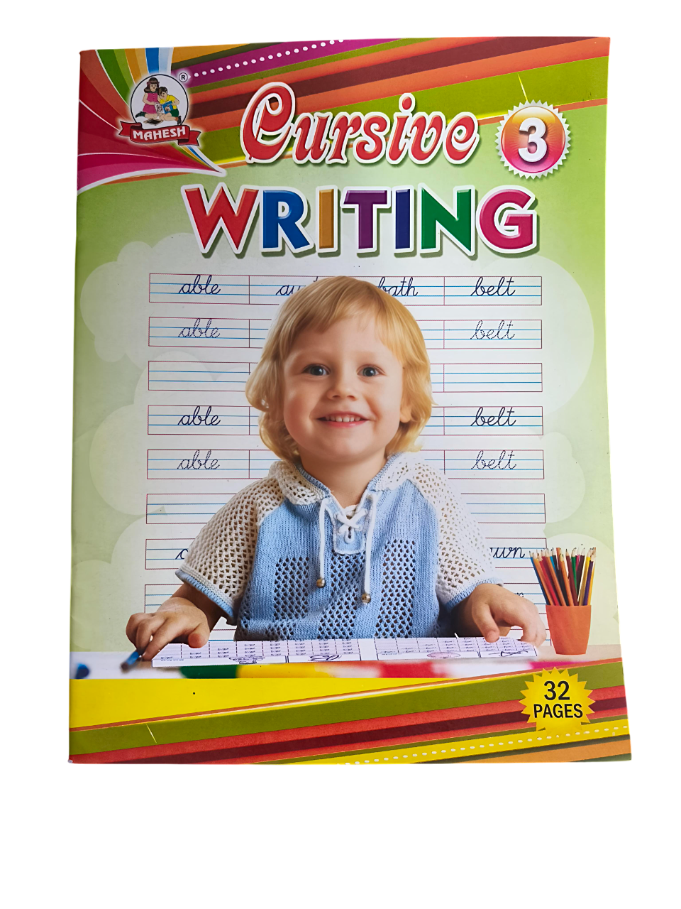 Cursive English Writing Book